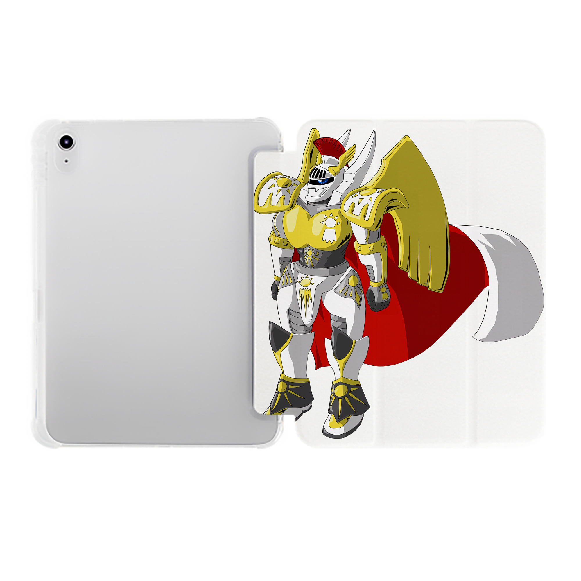 （画像用） Digimon デジタルモンスター/デジモン IPad ケース ペン収納付き 三つ折りスタンド PUレザー×シリコン 対応機種9.5/10.5/10.9インチ